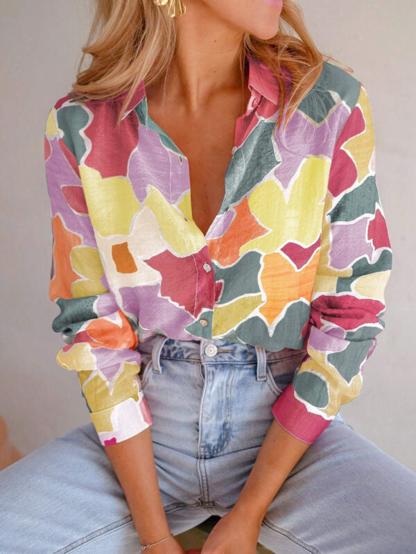 Women's Fashion Casual All-match Short-sleeved Shirt – Image 8