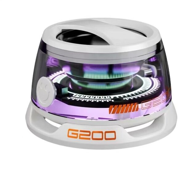 Portable Bluetooth Speaker G200 RGB Lighting Speaker BT5.3 Mini Sound Box 7 Hours Playback Magnetic Phone Holder – Image 9