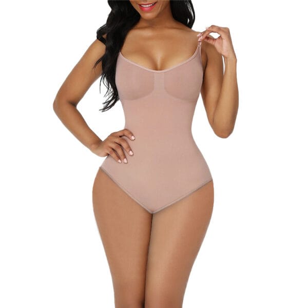 Nylon Upgraded Slimming Corset Seamless One-piece Waist Girdling Belly Contraction Hip Lifting – Image 8