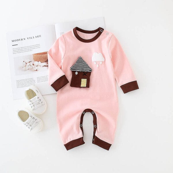 Baby one-piece romper cotton baby – Image 7