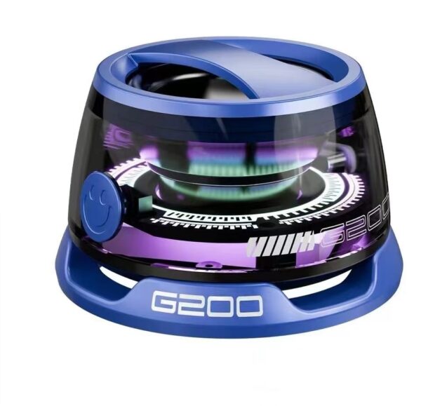 Portable Bluetooth Speaker G200 RGB Lighting Speaker BT5.3 Mini Sound Box 7 Hours Playback Magnetic Phone Holder – Image 8