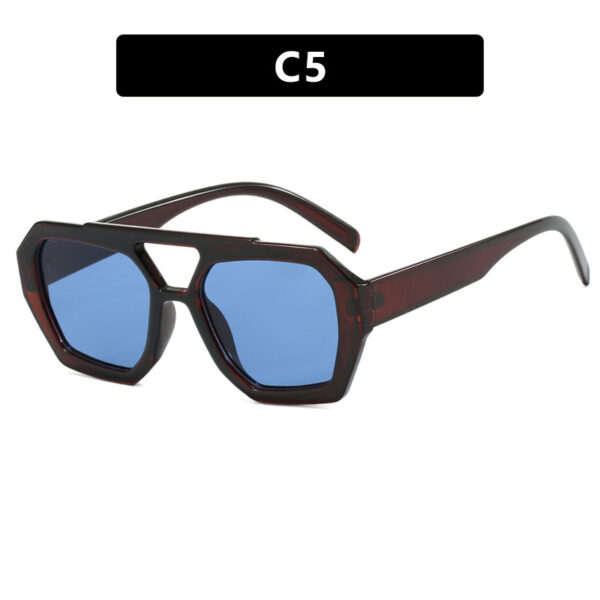 Ins Big Frame Leopard Sunglasses Summer Sunshade Beach Vacation Glasses – Image 10