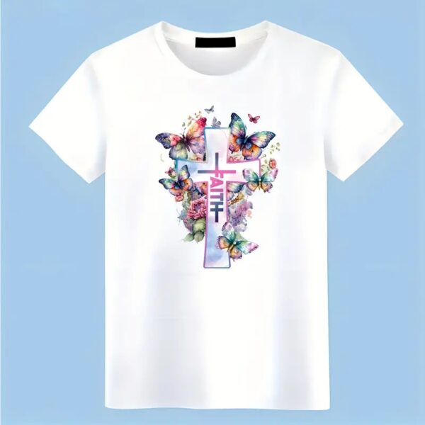 Women's Short-sleeved T-shirt Fashion Casual Home – Image 4