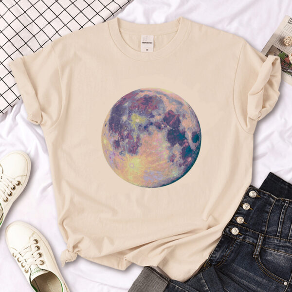 Witch Triple Moon Gothic Sun Tshirt Women Y2K Tee Female Des – Image 10