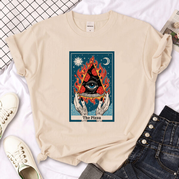 Witch Triple Moon Gothic Sun Tshirt Women Y2K Tee Female Des – Image 9