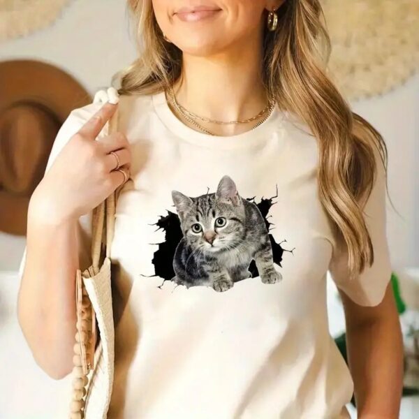 Women's Short-sleeved T-shirt Fashion Casual Home – Image 9