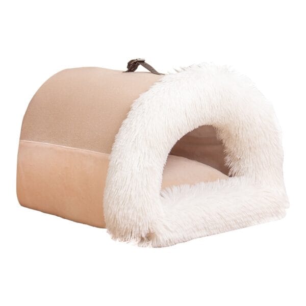 New Splice Portable Pet Nest Portable Autumn And Winter Warm Dog Nest Moisture-proof Long Fur Cat Nest Cross Border Pet Nest – Image 5