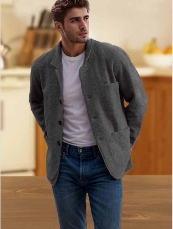 Trendy Fashion Jacket Casual Coat – Image 8