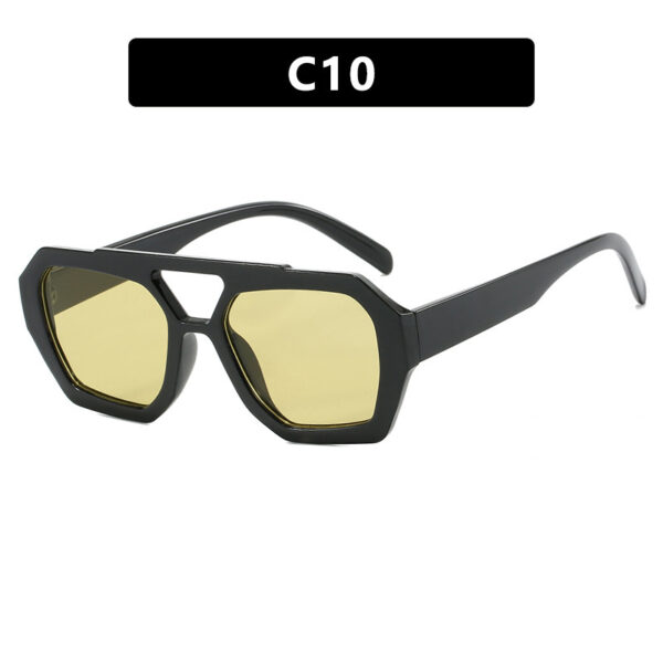 Ins Big Frame Leopard Sunglasses Summer Sunshade Beach Vacation Glasses – Image 8