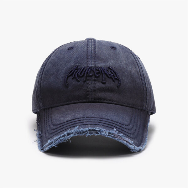 Letter Three-dimensional Embroidery Soft Top Burr Men's Baseball Cap – Image 6