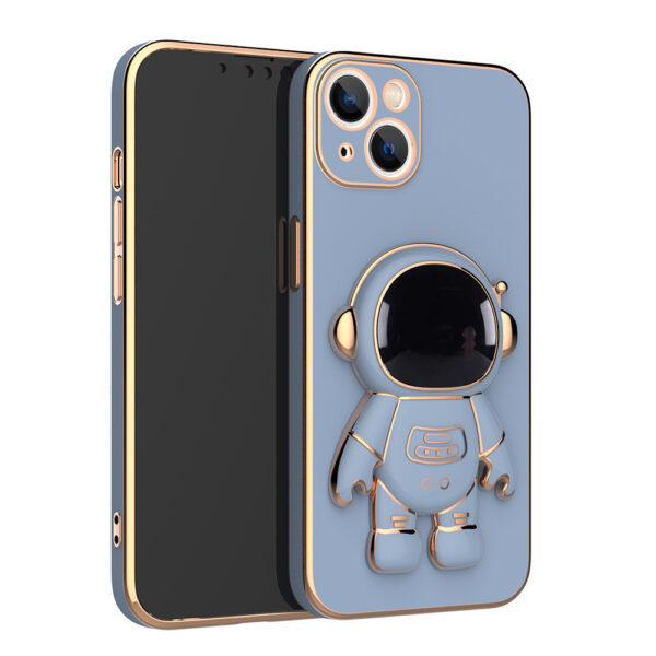 3D Astronaut Phone Case Anti-Drop Electroplating Bracket – Image 8