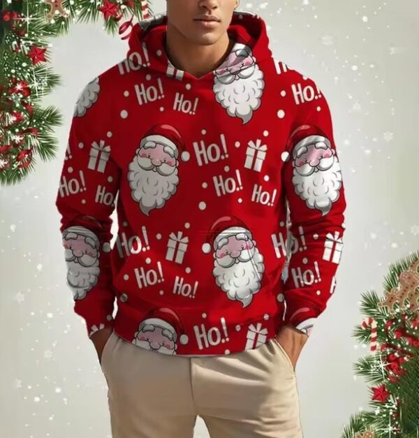Christmas Men's Hoodie 3d Digital Printing – Image 7