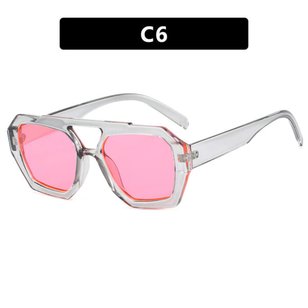 Ins Big Frame Leopard Sunglasses Summer Sunshade Beach Vacation Glasses – Image 9