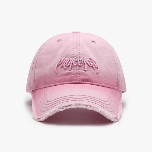 Letter Three-dimensional Embroidery Soft Top Burr Men's Baseball Cap – Image 7