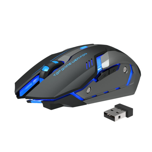 Wireless Charging Silent Gaming Mouse Machinery – Image 5