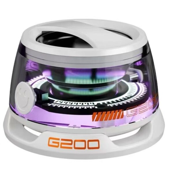 Portable Bluetooth Speaker G200 RGB Lighting Speaker BT5.3 Mini Sound Box 7 Hours Playback Magnetic Phone Holder – Image 6