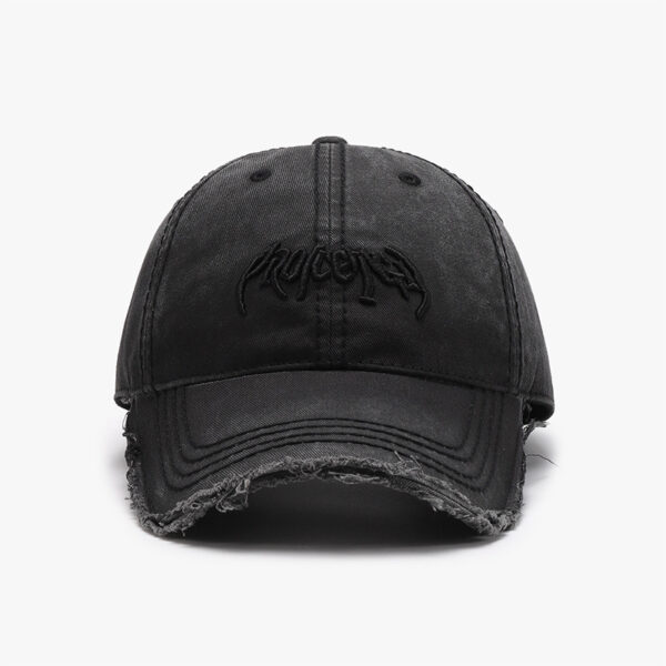 Letter Three-dimensional Embroidery Soft Top Burr Men's Baseball Cap – Image 8
