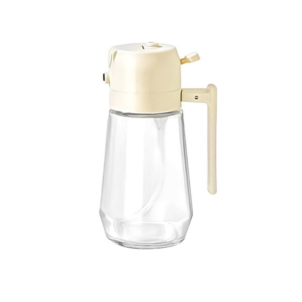 470ML Olive Oil Sprayer Dispenser For Cooking BBQ 2 In 1 Glass Oil Vinegar Soy Sauce Spray Kitchen Oil Bottle For Air Fryer – Image 6