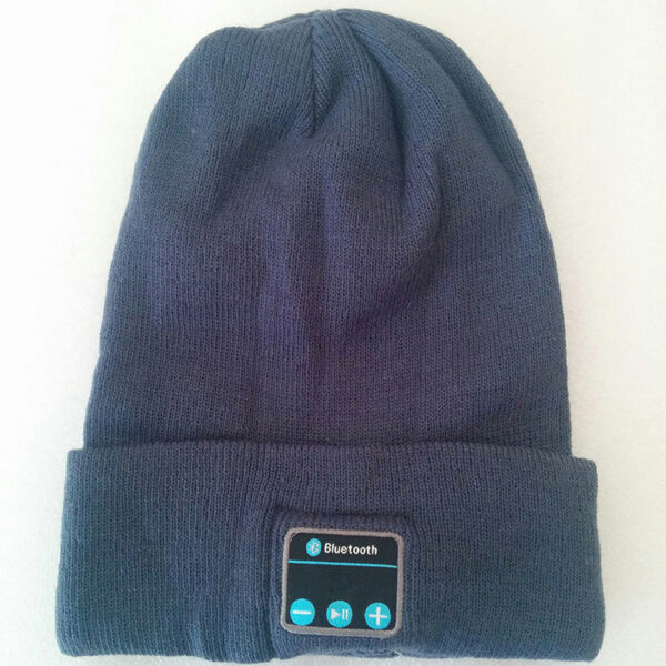 European And American Outdoor Wireless Headset Knitted Hat Multifunctional Music Hat – Image 3