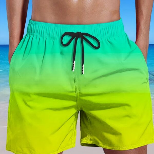 Fashion Gradient Color 3D Digital Printing Men – Image 2
