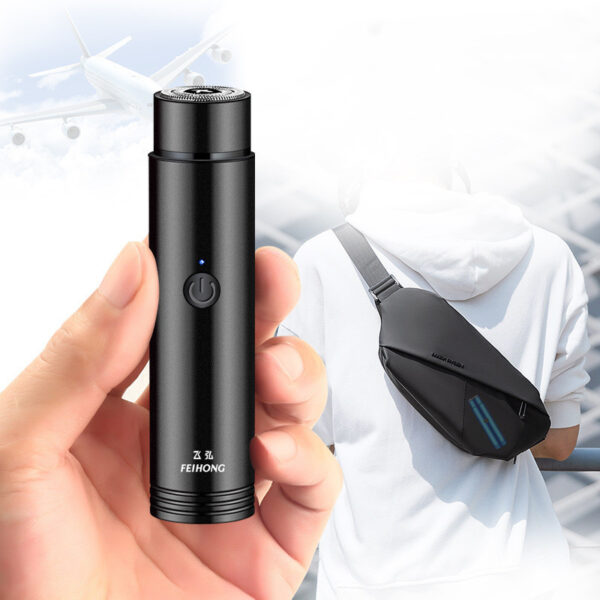 Mini Electric Shaver Portable Car Rechargeable Shaver – Image 2