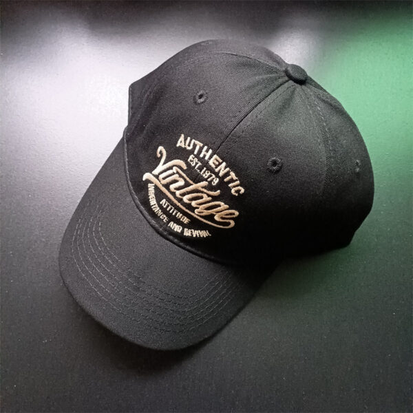 European And American Letter Embroidery Baseball Cap Peaked Cap For Men And Women – Image 3