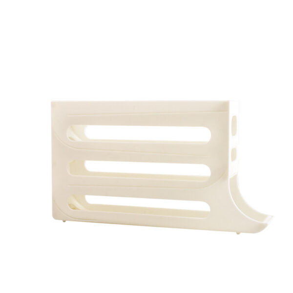 Refrigerator 4-Layer Automatic Egg Roller Sliding Egg Tray Refrigerator Side Door Large Capacity Holder Egg Storage Box Kitchen Gadgets – Image 10