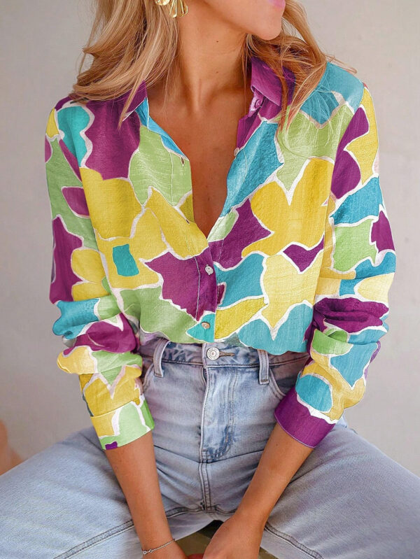 Women's Fashion Casual All-match Short-sleeved Shirt – Image 7