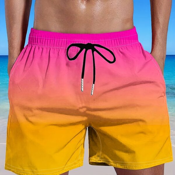 Fashion Gradient Color 3D Digital Printing Men – Image 6