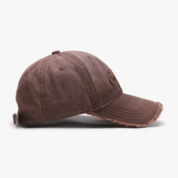 Letter Three-dimensional Embroidery Soft Top Burr Men's Baseball Cap – Image 2